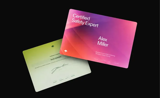 Two BiiU certificates
